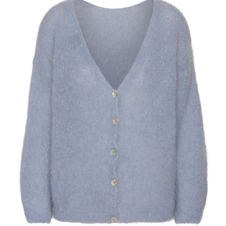 Mohair Weste lang