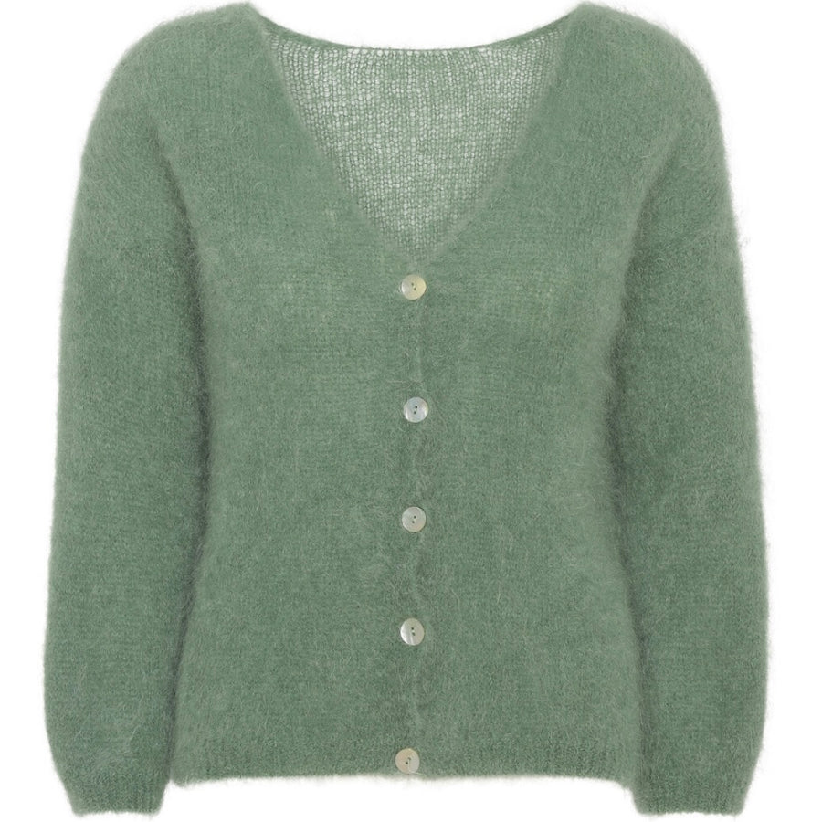 Mohair Weste lang