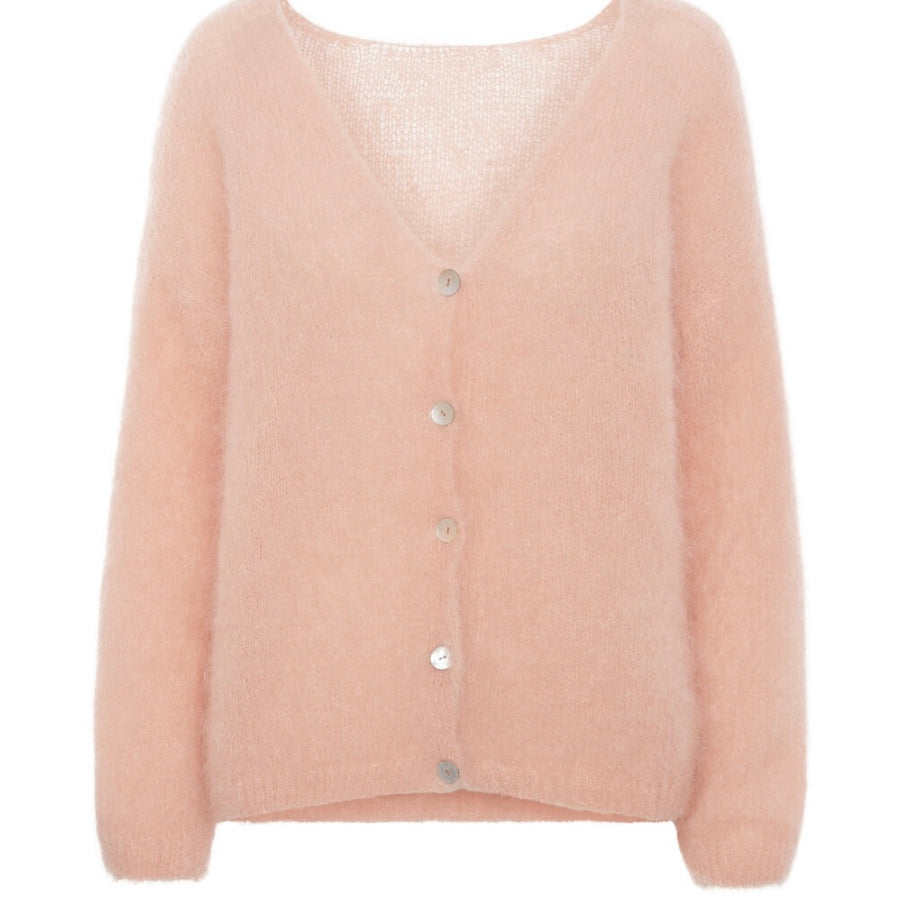 Mohair Weste lang