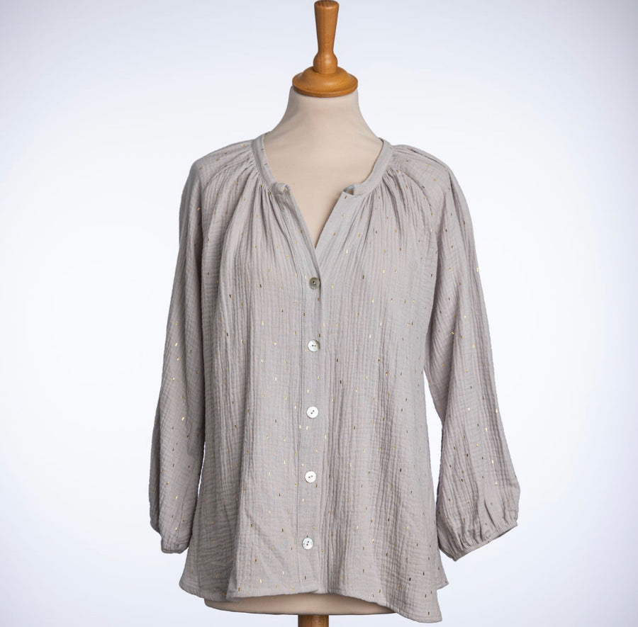 Bluse Elly grau