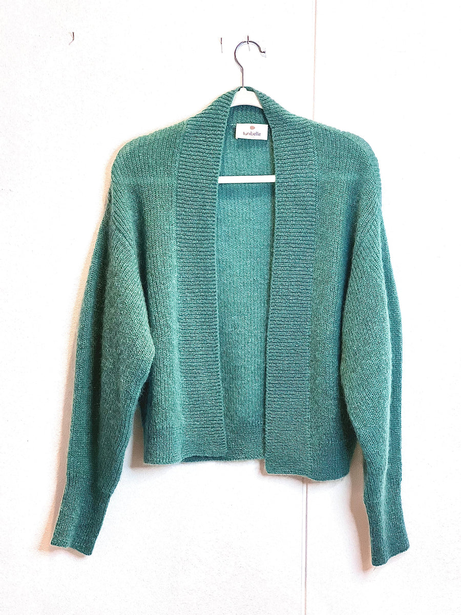 Mohiar Cardigan grün