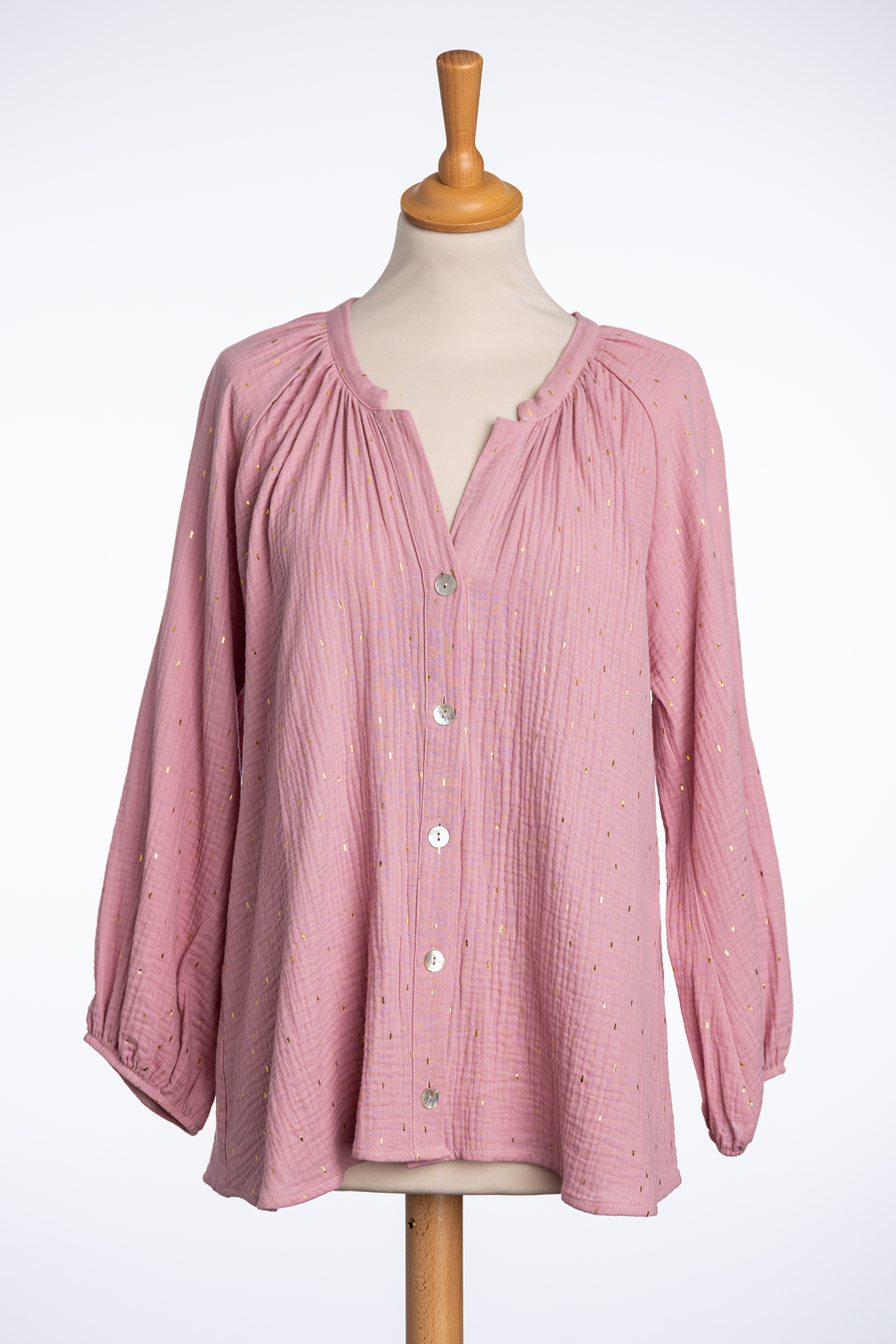 Musselin Bluse - Tunibelle