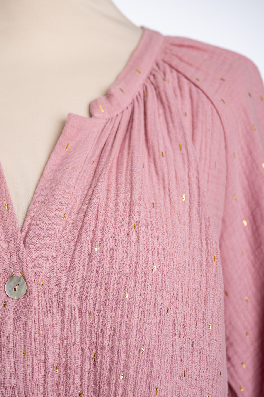 Musselin Bluse - Tunibelle