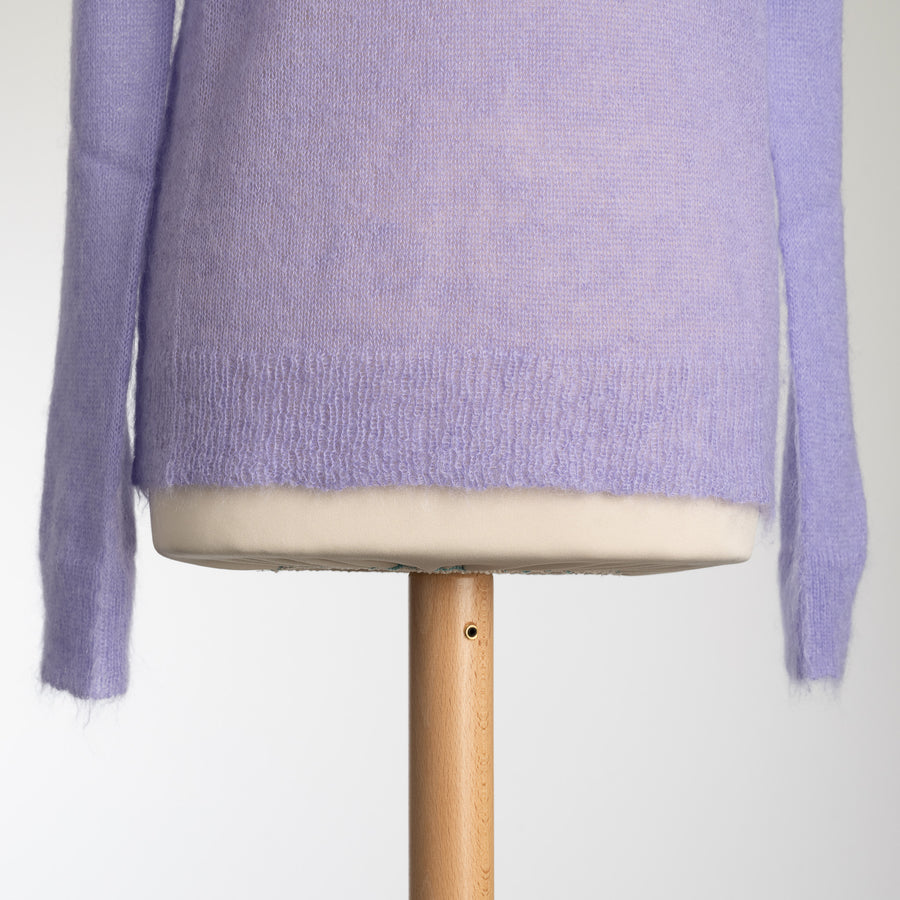 Mohair Pullover lila