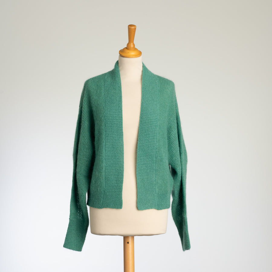 Mohiar Cardigan grün