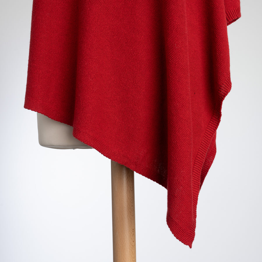 Kaschmir-Mix  Poncho in 8 Farben