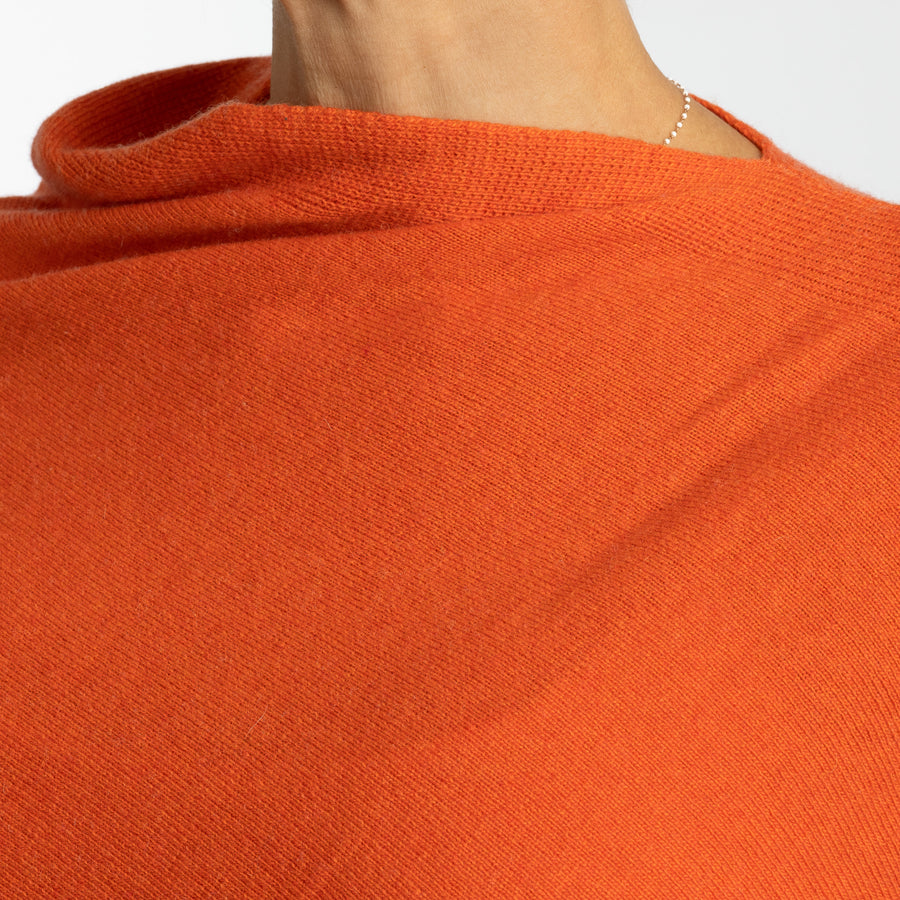 Kaschmir-Mix  Poncho in 8 Farben