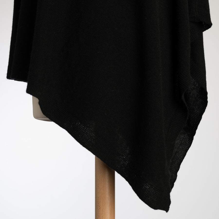 Kaschmir-Mix  Poncho in 8 Farben