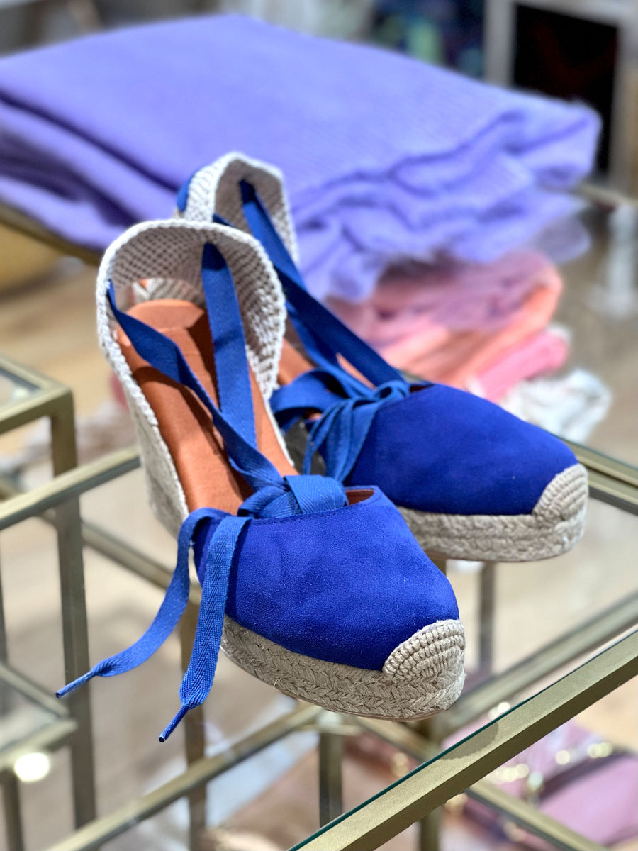 Espandrilles blau